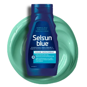 Bottle of Selsun blue® Normal-Oily