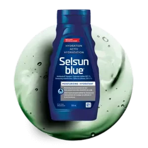 Bottle of Selsun blue® ACTIV Hydration