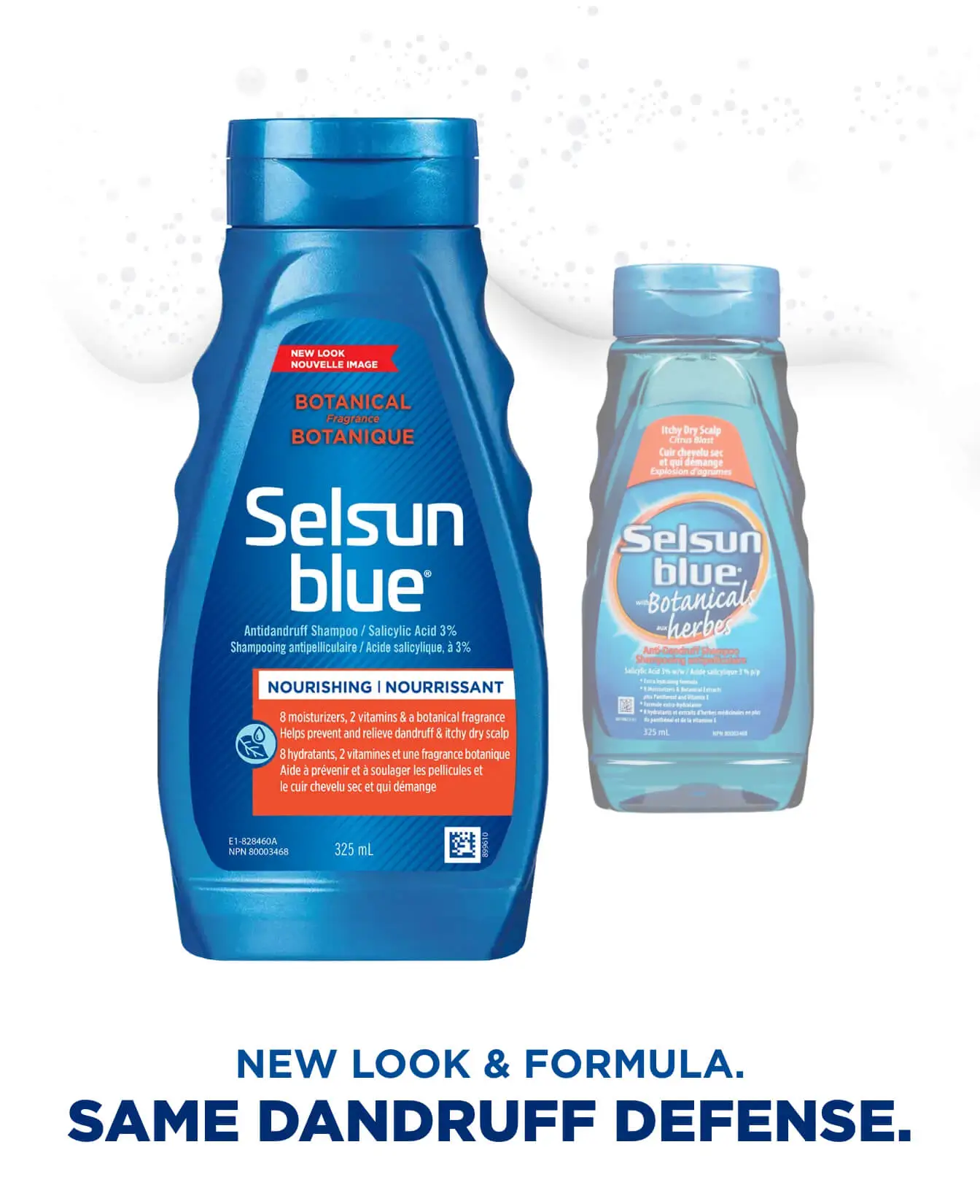 Front of Botanicals Antidandruff Shampoo Bottle