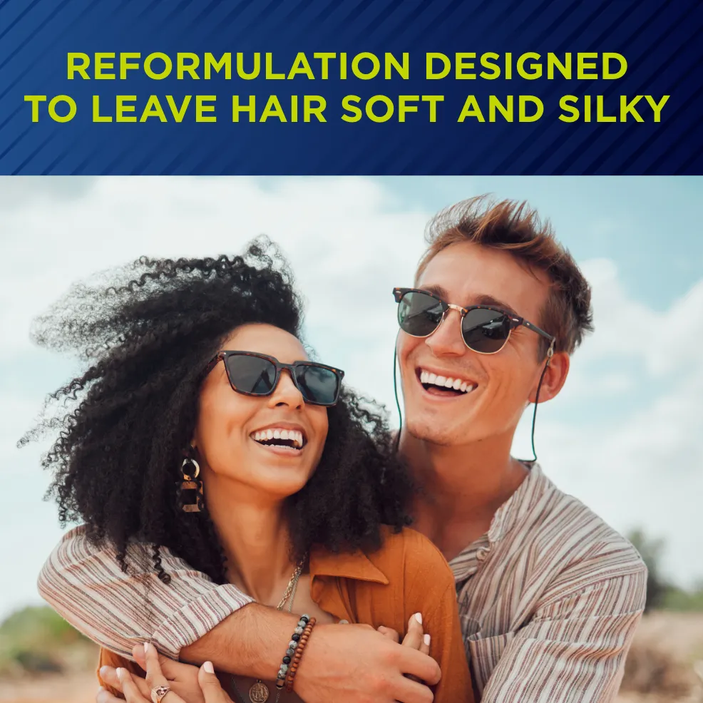 Packaging of Selsun blue® Naturals Itchy Dry Scalp Antidandruff Shampoo bottle and benefit statements.